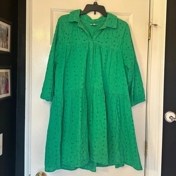 slim fit dress slacks Mini Tiara Dress in Green Velvet – Ivy City Co main image 1